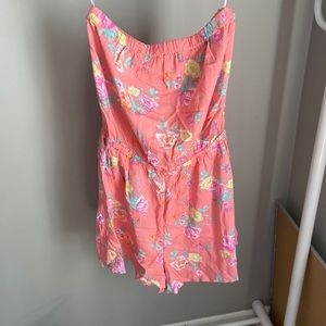 Floral Divided Romper 10